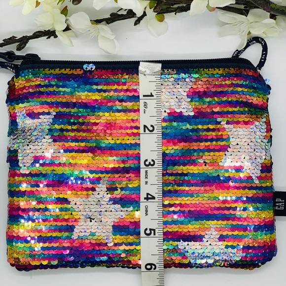 Gap Kids Girl's Flippy Sequin Multicolor Crossbody Bag - Picture 3 of 6